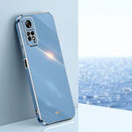 Custodia per telefono in TPU elettrolitico 6D con bordo dritto XINLI, For Xiaomi Redmi Note 11 4G Foreign, For Xiaomi Redmi Note 11E, For Xiaomi Redmi Note 11 Pro 4G/5G Foreign