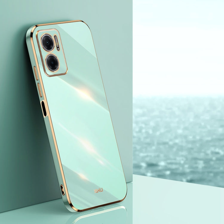 Custodia per telefono in TPU elettrolitico 6D con bordo dritto XINLI, For Xiaomi Redmi Note 11 4G Foreign, For Xiaomi Redmi Note 11E, For Xiaomi Redmi Note 11 Pro 4G/5G Foreign