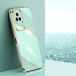 Custodia per telefono in TPU elettrolitico 6D con bordo dritto XINLI, For Xiaomi Redmi Note 11T Pro, For Xiaomi Redmi K50, For Xiaomi Redmi K50 Ultra