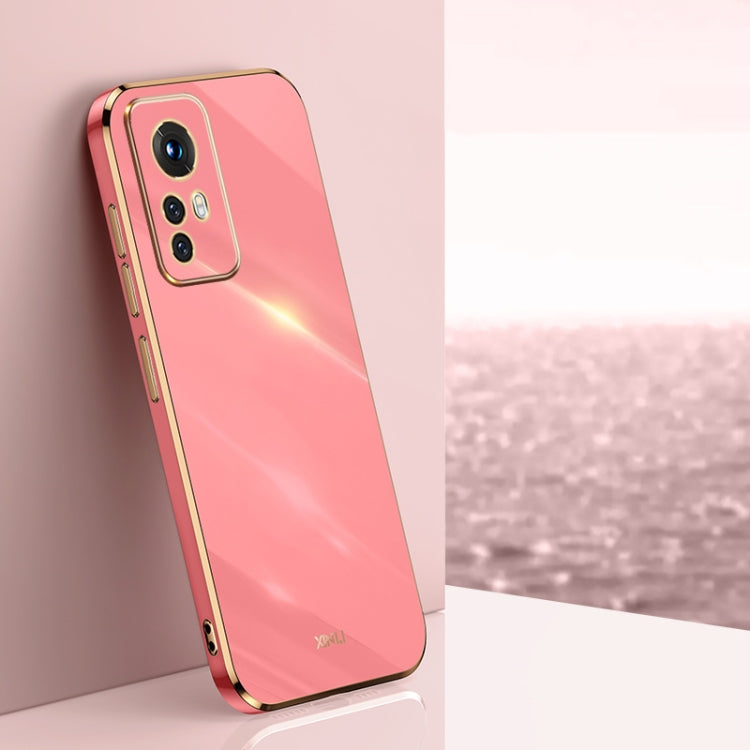 Custodia per telefono in TPU elettrolitico 6D con bordo dritto XINLI, For Xiaomi Redmi Note 11T Pro, For Xiaomi Redmi K50, For Xiaomi Redmi K50 Ultra