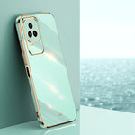 Custodia per telefono in TPU elettrolitico 6D con bordo dritto XINLI, For Xiaomi Redmi K50 Pro, For Xiaomi Redmi K50 Gaming, For Xiaomi Redmi A1 4G