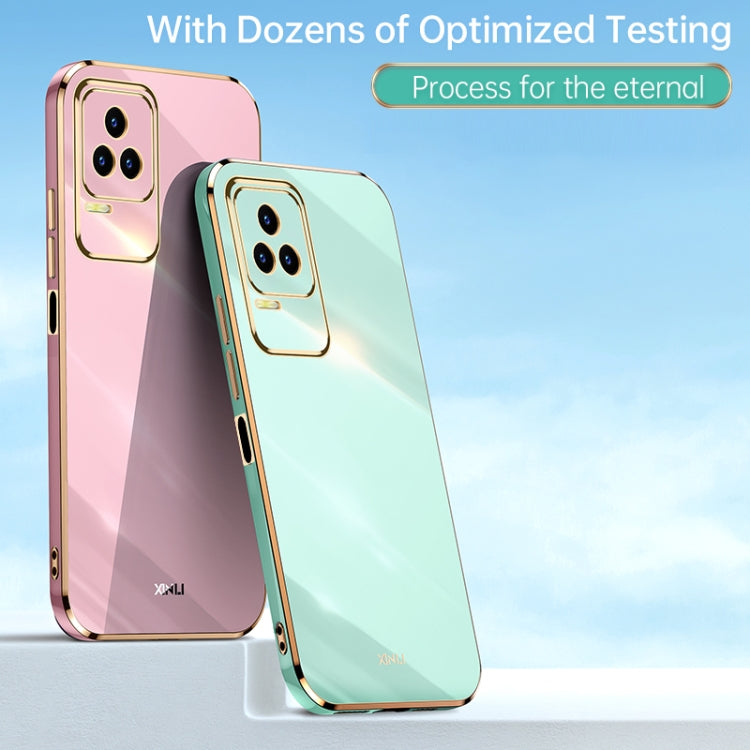 Custodia per telefono in TPU elettrolitico 6D con bordo dritto XINLI, For Xiaomi Redmi K50 Pro, For Xiaomi Redmi K50 Gaming, For Xiaomi Redmi A1 4G