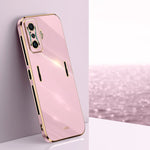 Custodia per telefono in TPU elettrolitico 6D con bordo dritto XINLI, For Xiaomi Redmi K50 Pro, For Xiaomi Redmi K50 Gaming, For Xiaomi Redmi A1 4G