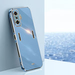 Custodia per telefono in TPU elettrolitico 6D con bordo dritto XINLI, For Xiaomi Redmi K50 Pro, For Xiaomi Redmi K50 Gaming, For Xiaomi Redmi A1 4G