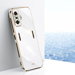 Custodia per telefono in TPU elettrolitico 6D con bordo dritto XINLI, For Xiaomi Redmi K50 Pro, For Xiaomi Redmi K50 Gaming, For Xiaomi Redmi A1 4G