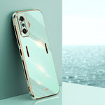 Custodia per telefono in TPU elettrolitico 6D con bordo dritto XINLI, For Xiaomi Redmi K50 Pro, For Xiaomi Redmi K50 Gaming, For Xiaomi Redmi A1 4G