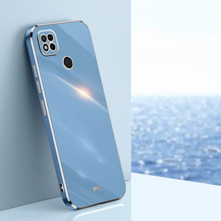 Custodia per telefono in TPU elettrolitico 6D con bordo dritto XINLI, For Xiaomi Redmi A1+, For Xiaomi Redmi 10A, For Xiaomi Redmi 10C