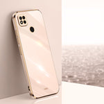 Custodia per telefono in TPU elettrolitico 6D con bordo dritto XINLI, For Xiaomi Redmi A1+, For Xiaomi Redmi 10A, For Xiaomi Redmi 10C