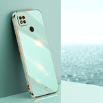 Custodia per telefono in TPU elettrolitico 6D con bordo dritto XINLI, For Xiaomi Redmi A1+, For Xiaomi Redmi 10A, For Xiaomi Redmi 10C