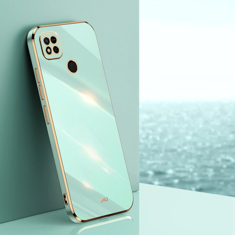Custodia per telefono in TPU elettrolitico 6D con bordo dritto XINLI, For Xiaomi Redmi A1+, For Xiaomi Redmi 10A, For Xiaomi Redmi 10C