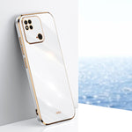 Custodia per telefono in TPU elettrolitico 6D con bordo dritto XINLI, For Xiaomi Redmi A1+, For Xiaomi Redmi 10A, For Xiaomi Redmi 10C