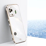 Custodia per telefono in TPU elettrolitico 6D con bordo dritto XINLI, For Xiaomi Black Shark 5, For Xiaomi Black Shark 5 Pro