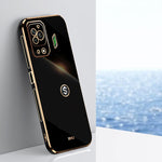 Custodia per telefono in TPU elettrolitico 6D con bordo dritto XINLI, For Xiaomi Black Shark 5, For Xiaomi Black Shark 5 Pro