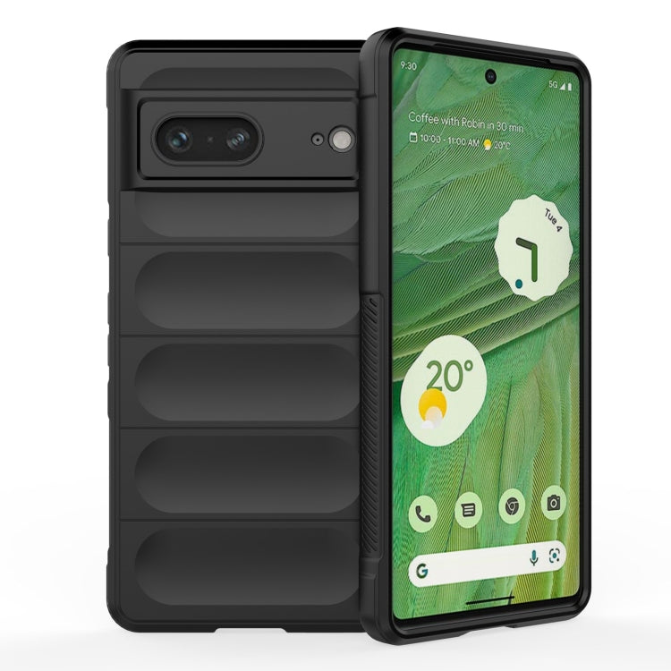 Magic Shield TPU + custodia per telefono in flanella, For Google Pixel 7, For Google Pixel 7 Pro