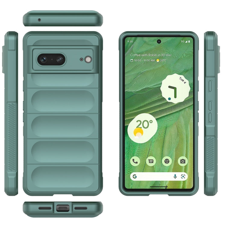 Magic Shield TPU + custodia per telefono in flanella, For Google Pixel 7, For Google Pixel 7 Pro