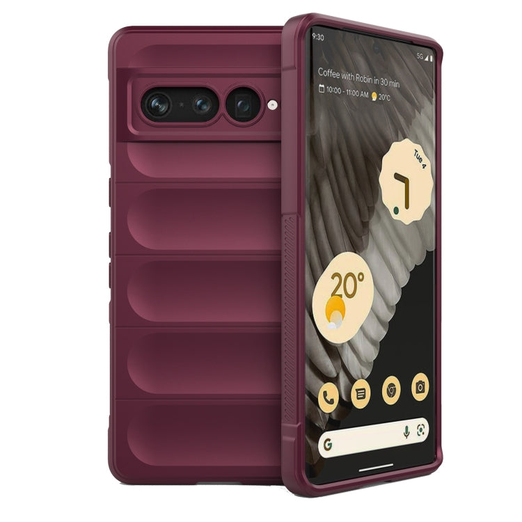 Magic Shield TPU + custodia per telefono in flanella, For Google Pixel 7, For Google Pixel 7 Pro