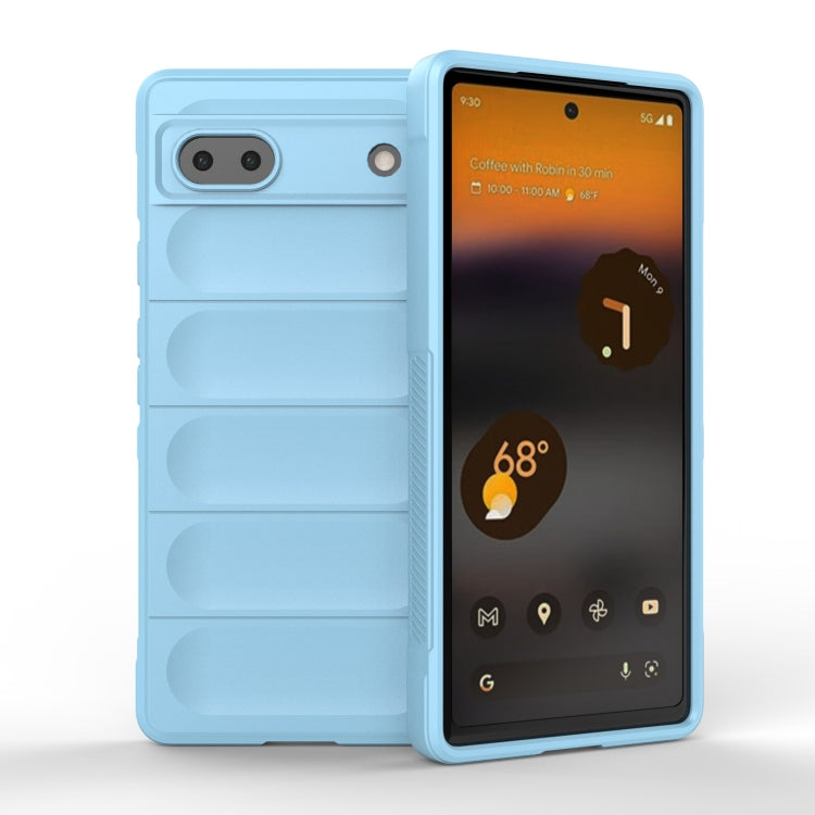 Magic Shield TPU + custodia per telefono in flanella, For Google Pixel 6a