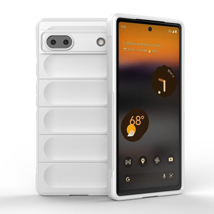 Magic Shield TPU + custodia per telefono in flanella, For Google Pixel 6a