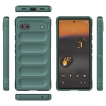 Magic Shield TPU + custodia per telefono in flanella, For Google Pixel 6a