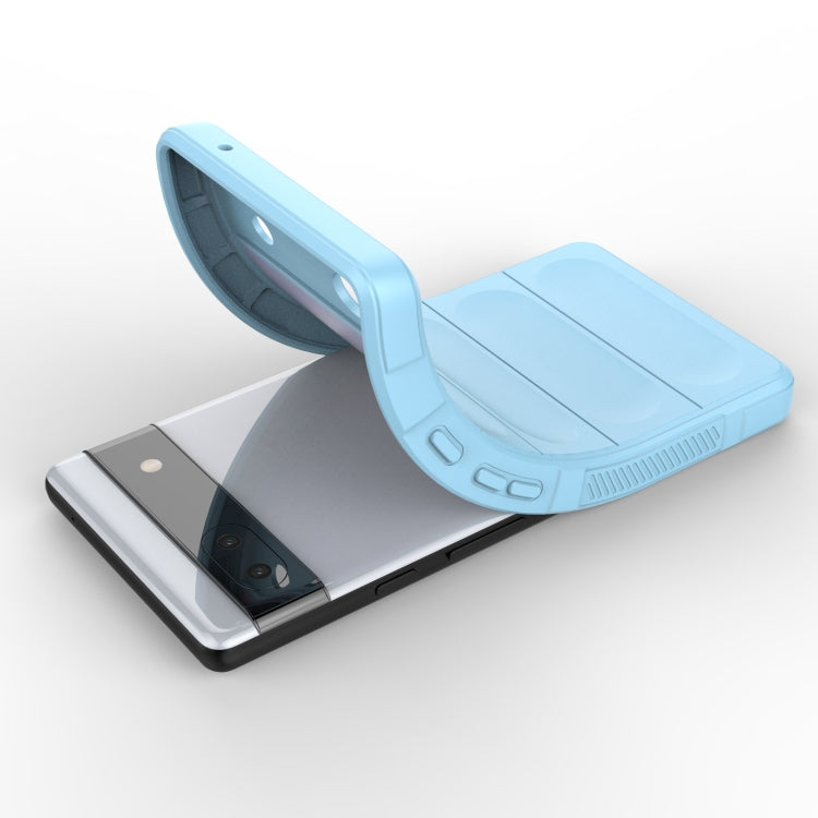 Magic Shield TPU + custodia per telefono in flanella, For Google Pixel 6a
