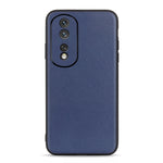 Cassa del telefono in vera pelle con trama in pelle di agnello con foro accurato, For Honor 80, For Honor 80 Pro, For Samsung Galaxy A54 5G