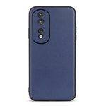 Cassa del telefono in vera pelle con trama in pelle di agnello con foro accurato, For Honor 80, For Honor 80 Pro, For Samsung Galaxy A54 5G
