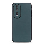 Cassa del telefono in vera pelle con trama in pelle di agnello con foro accurato, For Honor 80, For Honor 80 Pro, For Samsung Galaxy A54 5G