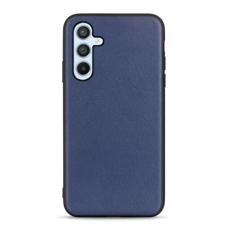 Cassa del telefono in vera pelle con trama in pelle di agnello con foro accurato, For Honor 80, For Honor 80 Pro, For Samsung Galaxy A54 5G