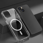Custodia per telefono Magsafe antiurto per airbag a quattro angoli in TPU, For iPhone 14, For iPhone 14 Plus, For iPhone 14 Pro, For iPhone 13, For iPhone 13 Pro, For iPhone 13 Pro Max