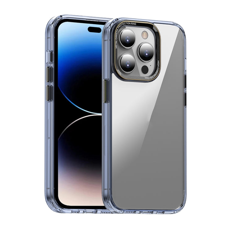 Custodia per telefono in vetro trasparente serie MG, For iPhone 14, For iPhone 14 Plus, For iPhone 14 Pro, For iPhone 14 Pro Max