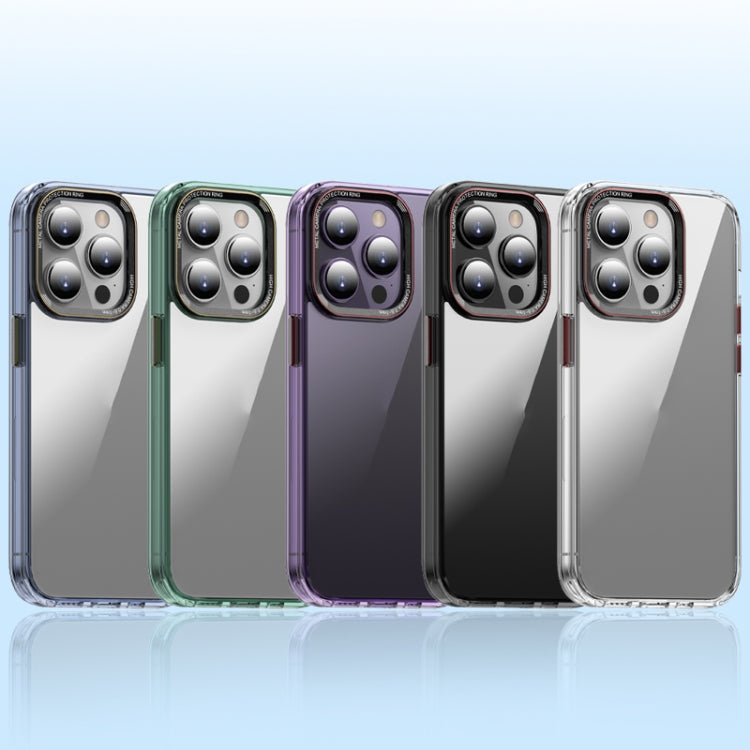 Custodia per telefono in vetro trasparente serie MG, For iPhone 14, For iPhone 14 Plus, For iPhone 14 Pro, For iPhone 14 Pro Max