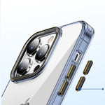 Custodia per telefono in vetro trasparente serie MG, For iPhone 14, For iPhone 14 Plus, For iPhone 14 Pro, For iPhone 14 Pro Max