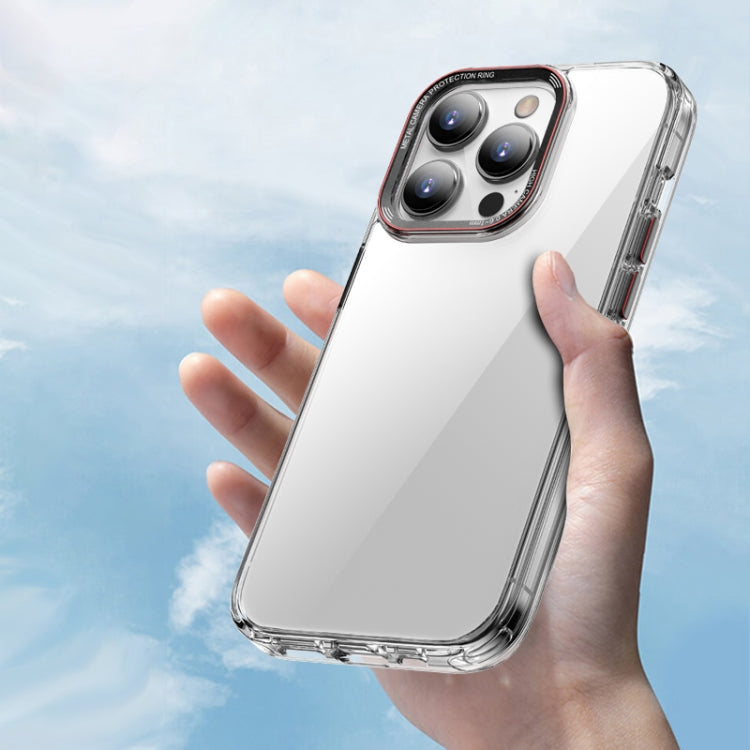 Custodia per telefono in vetro trasparente serie MG, For iPhone 14, For iPhone 14 Plus, For iPhone 14 Pro, For iPhone 14 Pro Max