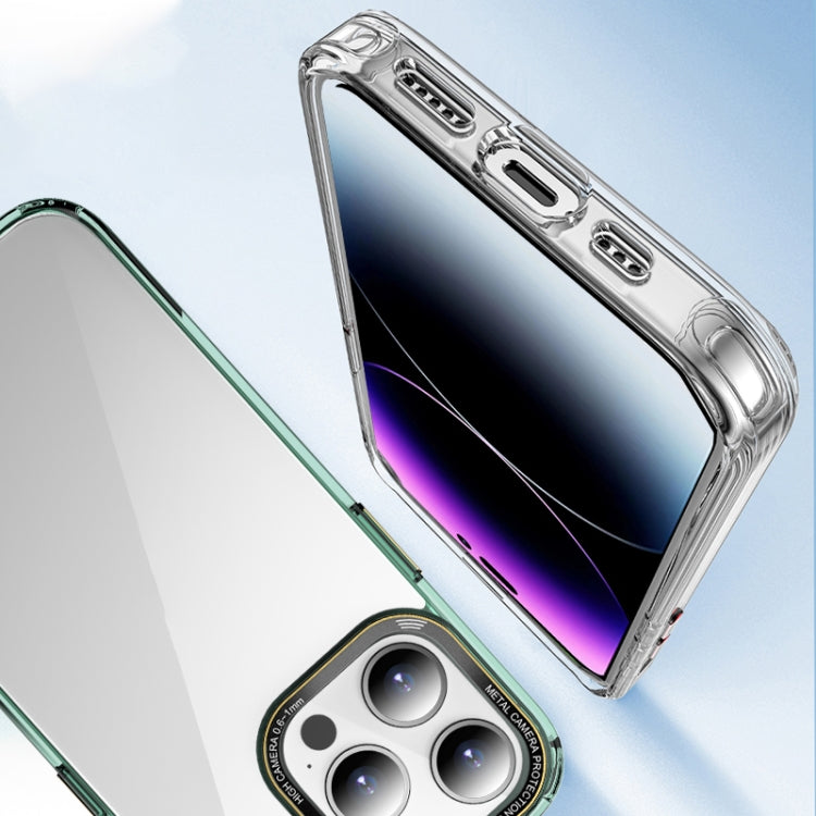 Custodia per telefono in vetro trasparente serie MG, For iPhone 14, For iPhone 14 Plus, For iPhone 14 Pro, For iPhone 14 Pro Max