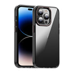 Custodia per telefono in vetro trasparente serie MG, For iPhone 14, For iPhone 14 Plus, For iPhone 14 Pro, For iPhone 14 Pro Max
