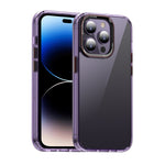Custodia per telefono in vetro trasparente serie MG, For iPhone 14, For iPhone 14 Plus, For iPhone 14 Pro, For iPhone 14 Pro Max