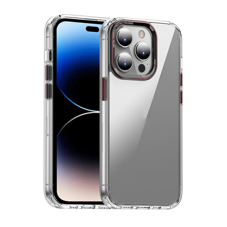 Custodia per telefono in vetro trasparente serie MG, For iPhone 13, For iPhone 13 Pro, For iPhone 13 Pro Max