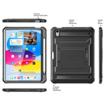 Custodia protettiva per tablet Explorer con protezione per lo schermo e slot per penna, For iPad 10th Gen 10.9 2022, For iPad Air 4 2020/Air 5 2022 10.9, For iPad Pro 11 2022/2021/2020/2018