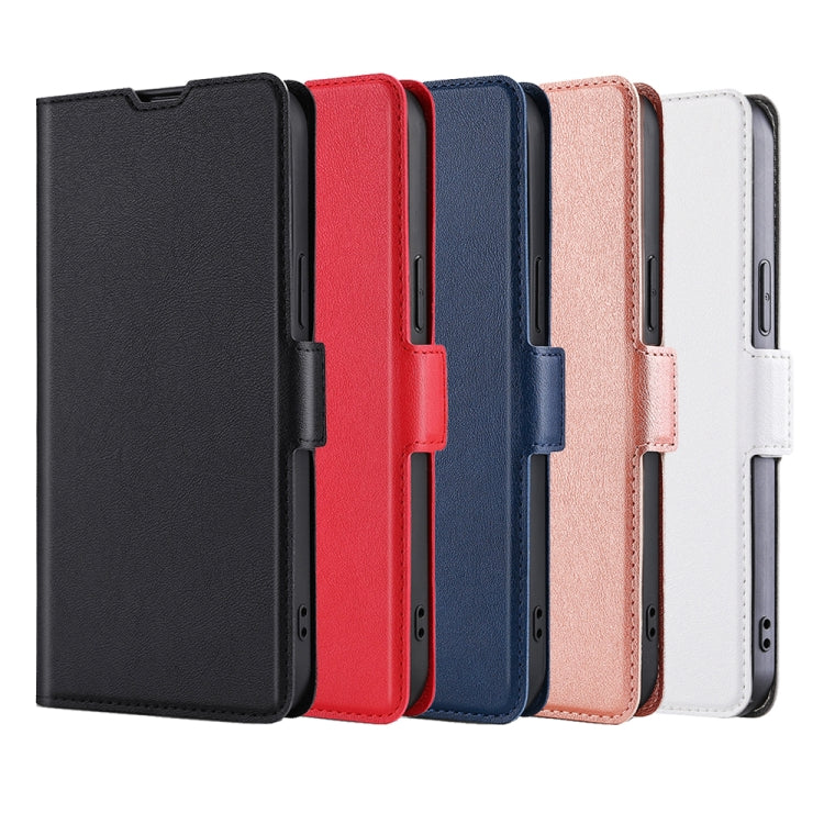 Custodia per telefono in pelle flip orizzontale con fibbia laterale ultrasottile, For Samsung Galaxy S23 Ultra, For Samsung Galaxy A04E, For Samsung Galaxy S23 5G, For Samsung Galaxy S23+ 5G