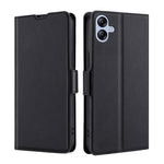 Custodia per telefono in pelle flip orizzontale con fibbia laterale ultrasottile, For Samsung Galaxy S23 Ultra, For Samsung Galaxy A04E, For Samsung Galaxy S23 5G, For Samsung Galaxy S23+ 5G