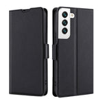 Custodia per telefono in pelle flip orizzontale con fibbia laterale ultrasottile, For Samsung Galaxy S23 Ultra, For Samsung Galaxy A04E, For Samsung Galaxy S23 5G, For Samsung Galaxy S23+ 5G