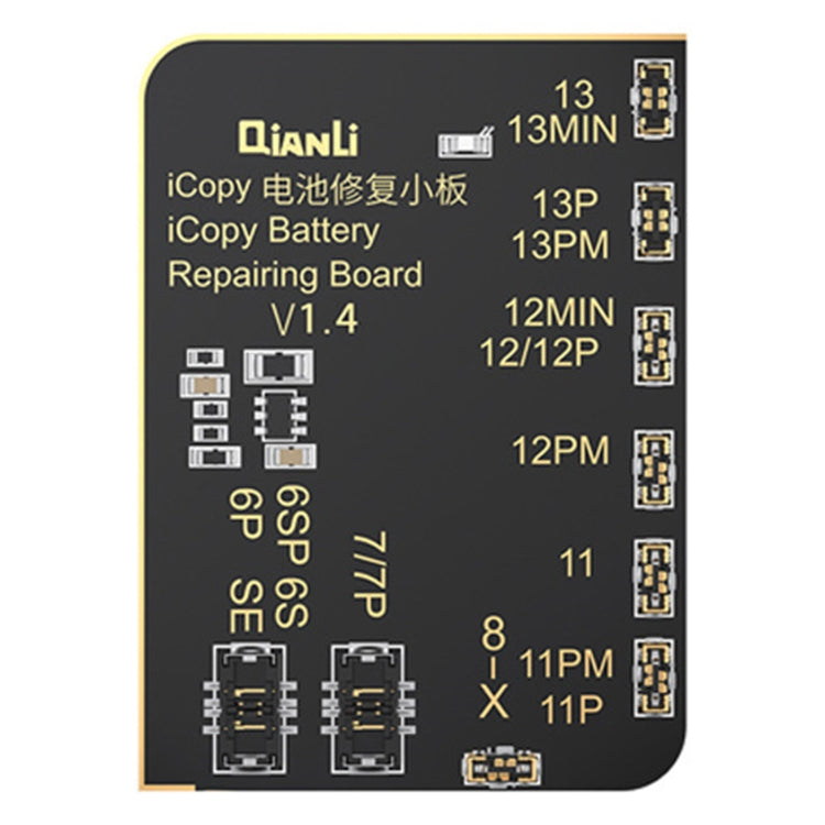 Per iPhone 6 - 13 Pro Max Qianli iCopy Plus 2.2 programmatore di rilevamento riparazione, Standard Edition, with Battery Board, with Battery Board + Earphone Board, Battery Module