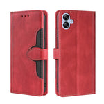 Custodia per telefono in pelle con fibbia magnetica Skin Feel, For Samsung Galaxy S23 5G, For Samsung Galaxy S23 Ultra 5G, For Samsung Galaxy A04E, For Samsung Galaxy S23+ 5G