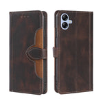 Custodia per telefono in pelle con fibbia magnetica Skin Feel, For Samsung Galaxy S23 5G, For Samsung Galaxy S23 Ultra 5G, For Samsung Galaxy A04E, For Samsung Galaxy S23+ 5G