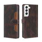 Custodia per telefono in pelle con fibbia magnetica Skin Feel, For Samsung Galaxy S23 5G, For Samsung Galaxy S23 Ultra 5G, For Samsung Galaxy A04E, For Samsung Galaxy S23+ 5G