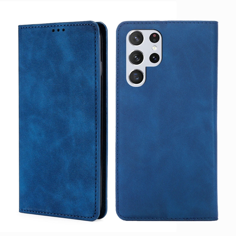 Custodia per telefono in pelle con vibrazione orizzontale magnetica Skin Feel, For Samsung Galaxy S23 5G, For Samsung Galaxy S23 Ultra 5G, For Samsung Galaxy A04E, For Samsung Galaxy S23+ 5G