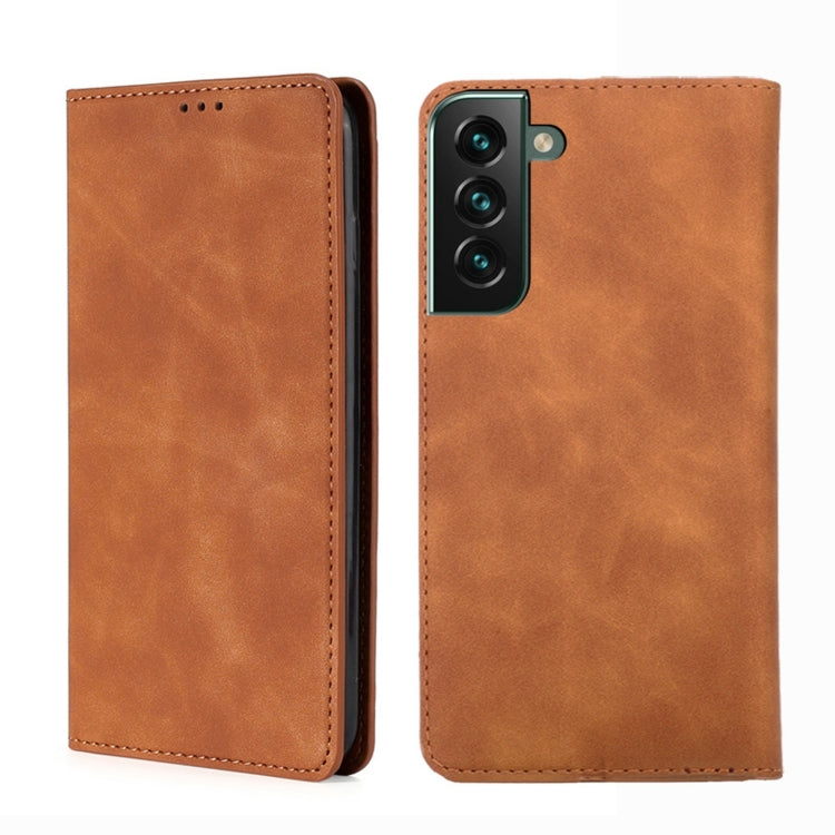 Custodia per telefono in pelle con vibrazione orizzontale magnetica Skin Feel, For Samsung Galaxy S23 5G, For Samsung Galaxy S23 Ultra 5G, For Samsung Galaxy A04E, For Samsung Galaxy S23+ 5G