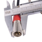 Cavo audio 3,5 mm femmina a doppio XLR maschio 30 cm