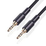 Cavo audio 3,5 mm maschio a maschio 1 metro nero
