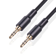Cavo audio 3,5 mm maschio a maschio 1 metro nero
